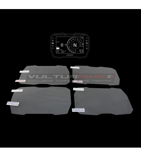 Instrumentenschutzfoliensatz - Ducati Panigale / Streetfighter / Diavel V4 