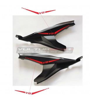 Autocollants pour contreventes sous-la-dessous - Ducati Panigale V2 2020 
