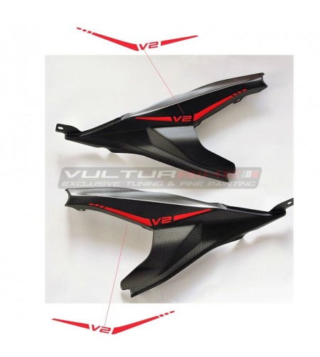 Pegatinas para laterales inferiores - Ducati Panigale V2 2020 