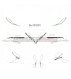 Kit autocollant personnalisé - Ducati Multistrada 1200 2010/14 