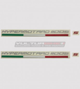 Kit 2 Aufkleber für Ducati Hypermotard 796/1100/821/939