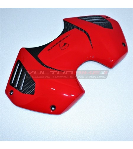 Tapa de batería de carbono de diseño de alto rendimiento - Ducati Panigale V4 / V4S / V4R 