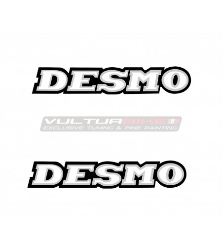 Kit 2 adesivi Desmo varie misure