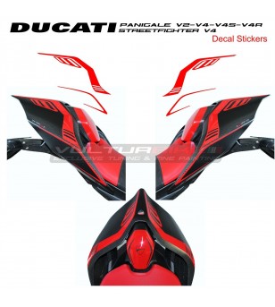 Super Design Heckaufkleber - Panigale Ducati und Streetfighter