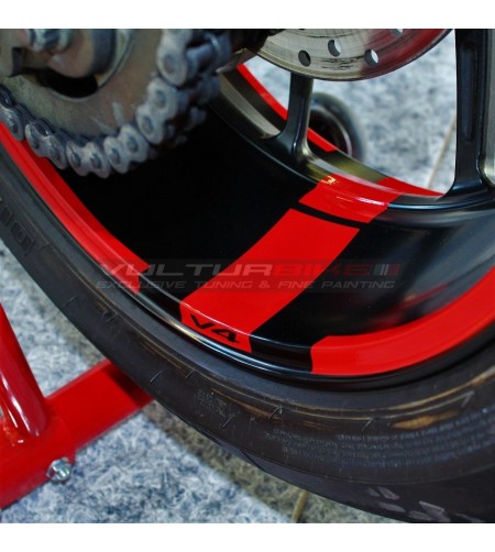 Adesivi per ruote personal - Ducati tutti i modelli 17 pollici 