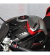 Coperchio serbatoio carbonio effetto alluminio spazzolato - Ducati Panigale V4 streetfighter V4 