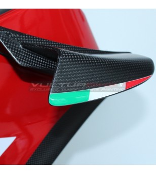 Drapeaux tricolores 3D pour palmes - Ducati Panigale V4 / V4S / V4R 