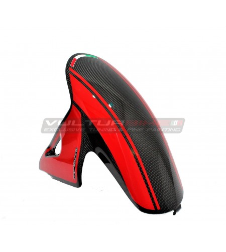 Garde-boue avant en carbone design personnalisé - Ducati Panigale V4 / V4S / V4R / Streetfighter V4 / V2 