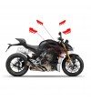 Stripe edition fin stickers - Ducati Streetfighter V4 / V4S / V2 