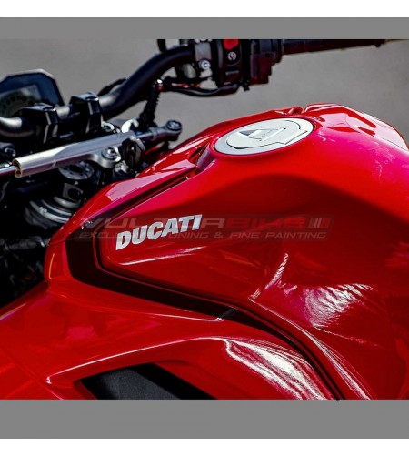 Kit adhesivo de diseño Panigale SP negro - Ducati Streetfighter V4 / V4S 