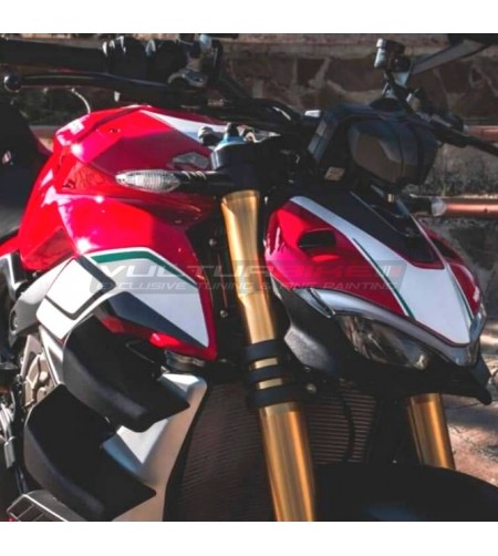 Kit adhesivo personalizado tricolor italiano - Ducati Streetfighter V4 / V4S