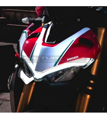 Customized stickers' kit Italian tricolor - Ducati Streetfighter V4 / V4S