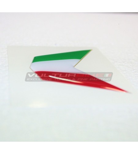 3D Resinated Flag Sticker for Front Fairing - Ducati 848 / 1098 / 1198 