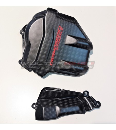 Carbon motor head covers custom design - Ducati Panigale V4 / V4S / V4R / Streetfighter V4