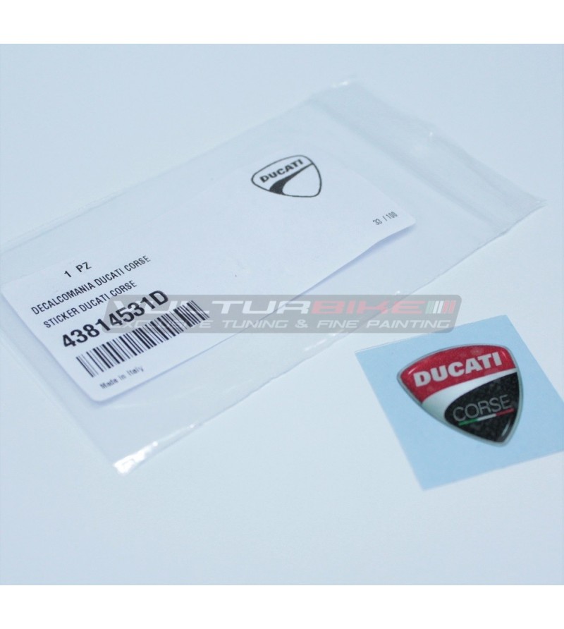 Ducati Original Schild Aufkleber - Ducati alle Modelle