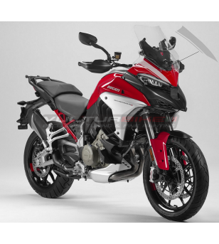Silver Color Sticker for Windshield - Ducati Multistrada V4 / Rally 