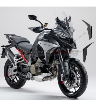 Graphite and black stickers for side panels - Ducati Multistrada V4 