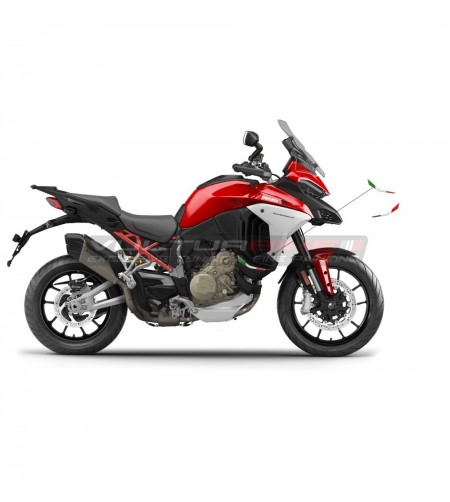 3D Resin Tricolor Flags - Ducati Multistrada V4 / Rally