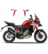 Aufkleber für individuelle Design Sidelings - Ducati Multistrada V4 