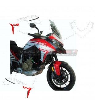 Kit de pegatinas de diseño personalizado - Ducati Multistrada V4 