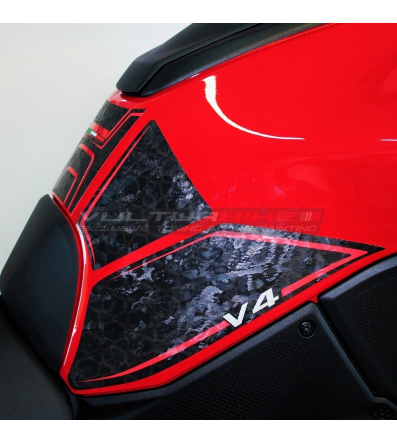 Tank protections set exclusive finish - Ducati Multistrada V4
