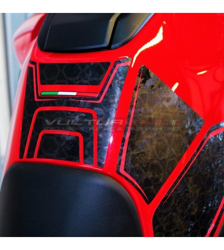 Exklusives Finishing-Tankschutzset - Ducati Multistrada V4