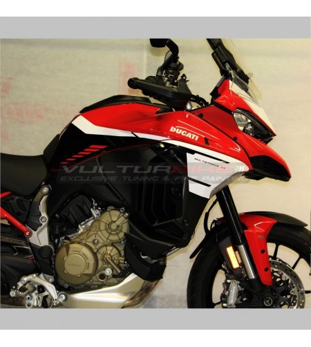 Hechte Peak Aufkleber komplette Kit 2015 Design - Ducati Multistrada V4/V4S 