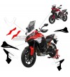 Pikes Peak Stickers Kit completo diseño 2015 - Ducati Multistrada V4 / V4S 