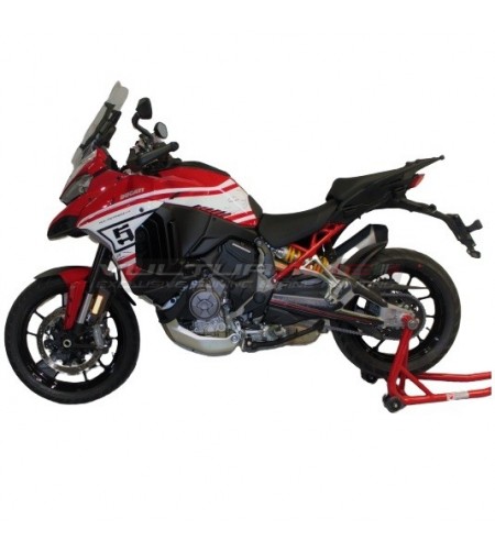 Komplette Aufkleber Kit Route Pikes Peak Design - Ducati Multistrada V4 / V4S 