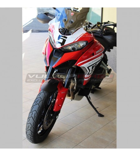 Komplette Aufkleber Kit Route Pikes Peak Design - Ducati Multistrada V4 / V4S 