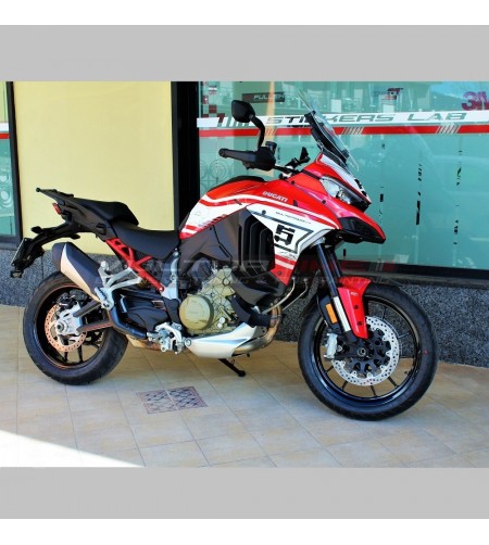 Complete stickers kit Route Pikes Peak design - Ducati Multistrada V4 / V4S 