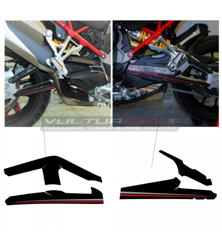 Stickers bras oscillant finition exclusive - Ducati Multistrada V4 / V4S / Rallye