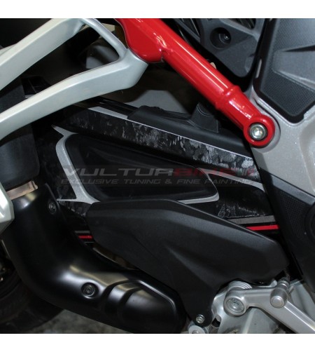 Swingarm stickers exclusive finish - Ducati Multistrada V4 / V4S / Rally