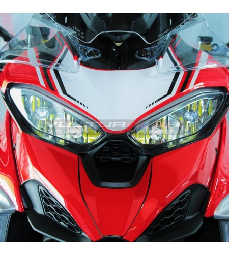 Autocollants personnalisés bulle sur le dessus - Ducati Multistrada V4 / V4S 