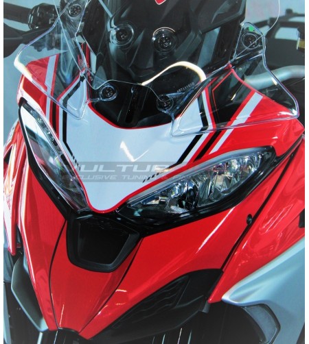 Adesivi personalizzati per cupolino soprafaro - Ducati Multistrada V4 / V4S 