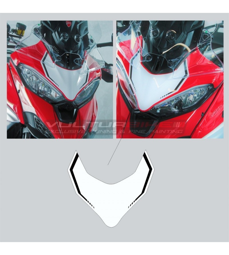 Customized sticker for overhead front fairing - Ducati Multistrada V4 / V4S 