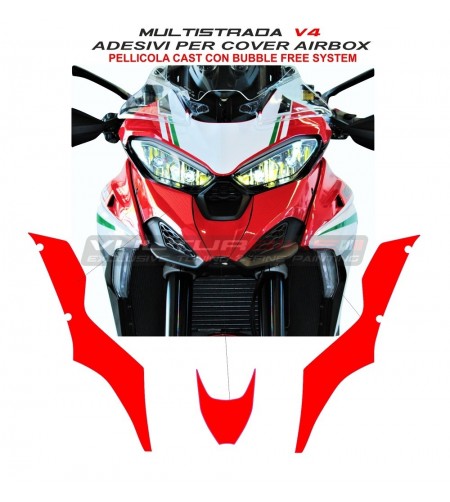 Autocollants de couverture Airbox - Ducati Multistrada V4 / V4S 