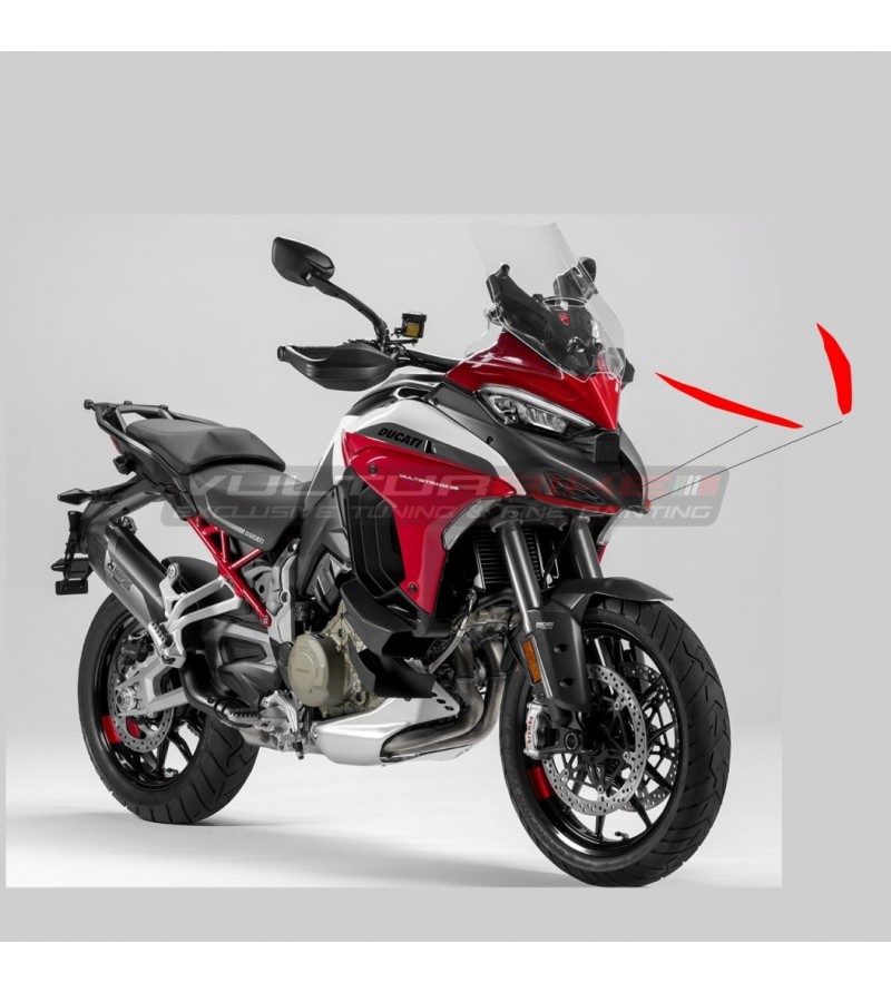 Larges profils adhésifs pour les housses de boîte à air - Ducati Multistrada V4 / V4S
