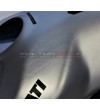 Carbon Tank cover brushed aluminum effect - Ducati Panigale V4 streetfighter v4 