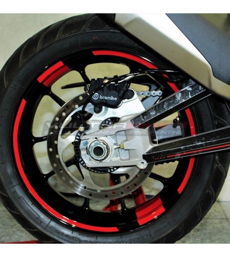 Customizable adhesive profiles for wheels - Ducati Multistrada V4 / 950