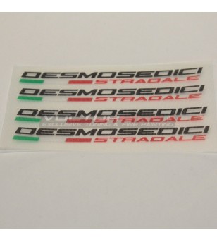 Desmosedici Road Stickers transparent background - Ducati Panigale V4 / V4S / V4R 