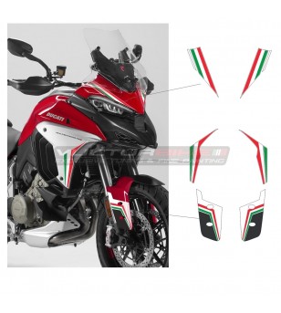 Kit adesivi tricolor stripe edition - Ducati Multistrada V4 / V4S 