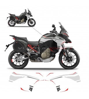 Complete stickers' kit urban gray edition - Ducati Multistrada V4 / V4S