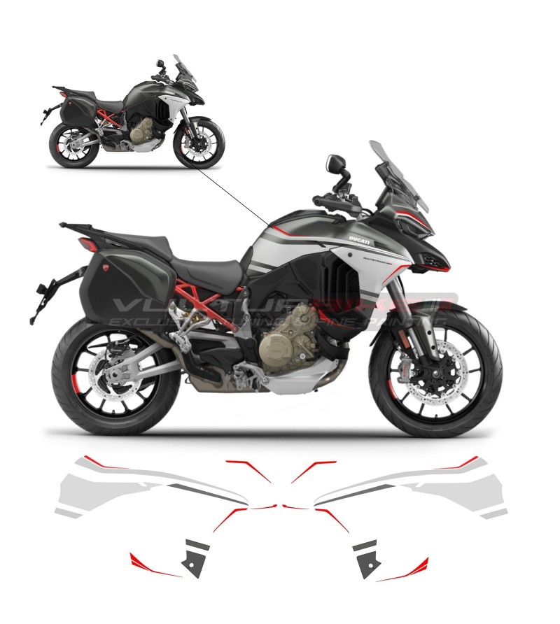 Kit adesivi completo urban gray edition - Ducati Multistrada V4 / V4S