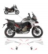 Complete stickers' kit urban gray edition - Ducati Multistrada V4 / V4S