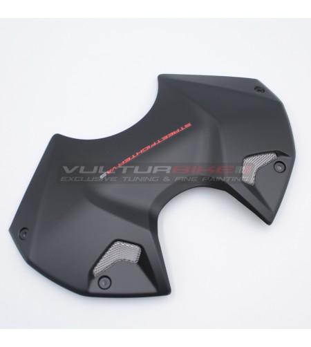 Original Ducati black battery cover - Streetfighter V4S 