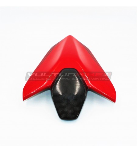 Couverture de selle passager en fibre de carbone personnalisée - Ducati Panigale V4 / V2 / Streetfighter V4 