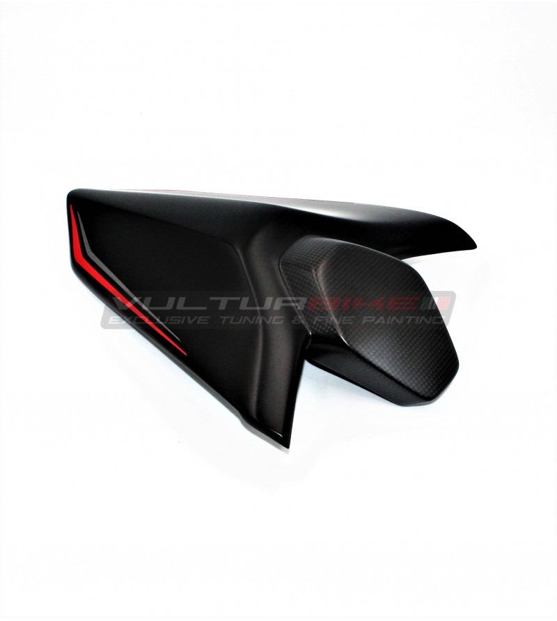 Carbonfaser Beifahrersitzbezug - Ducati Streetfigter V4 / V4S 