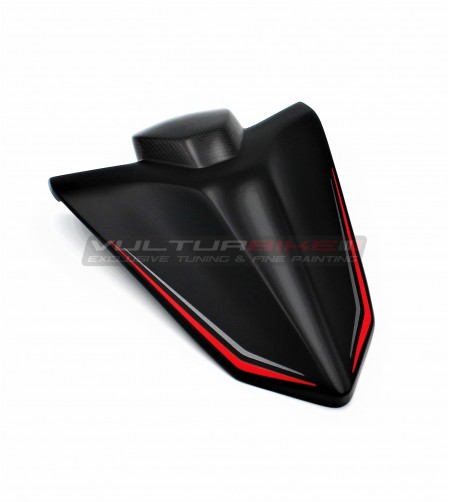 Cubierta del asiento del pasajero de fibra de carbono - Ducati Streetfigter V4 / V4S 