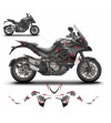 Contrast Grey Design Sticker Kit - Ducati Multistrada 1200 / 1260 